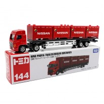Nissan Container Trailers Red BX144 Diecast Scale Model Car