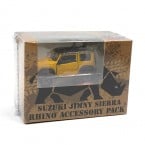 1/64 Suzuki Jimny JB74 2019 Rhino Accessory Pack Ivory Yellow JIMNY 5th Anniversary RHD Diecast Scale Model Car